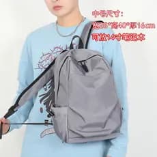 Tipo mochila masculina leve à prova dwaterproof água estudante mochila de ação ao ar livre viagem Mini mochila estilo ma
