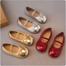 Meninas pequenos sapatos de couro 2025 primavera outono novo estilo sapatos infantis menina princesa sapatos de sola mac