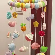 Lã mão-tricô berço sino crochê pacote de Material diy bebê gravidez emergência mão-tricô tempo mão