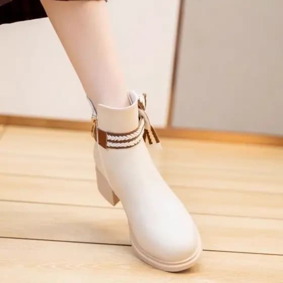 G saia combinando com ótima aparência, sapatos de inverno, antiderrapante, quente, aparência mais fina, botas de tornoze