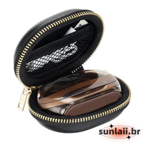 SUNLAII Capa Para Clipes, Clipe Abertos, Design Casca Dura Metal À