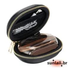 SUNLAII Capa Para Clipes, Clipe Abertos, Design Casca Dura Metal À