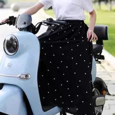 Verão estilo fino coxa ciclismo veículo elétrico Anti-reflexo ferramenta útil uma peça pára-brisa proteção de perna pára