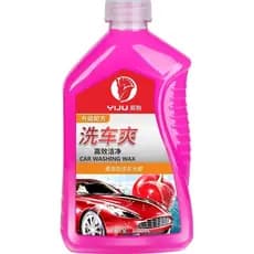 Cera de água líquida para lavagem de carro, descontaminação forte, alta espuma, agente de limpeza de carro branco, cera