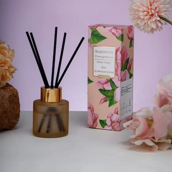 Rattan Fireless aromaterapia desodorante desodorante neutro estilo chinês casa banheiro Hotel ornamentos difusor fragrân