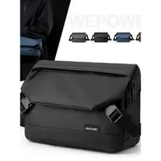 WEPOWER Novo estilo simples bolsa mensageiro masculina ao ar livre funcional bolsa de ombro grande capacidade na moda bo