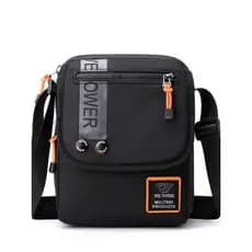 WEPOWER Bolsa mensageiro masculina Casual bolsa de ombro para celular tendência da moda carteiro ao ar livre pequena bol