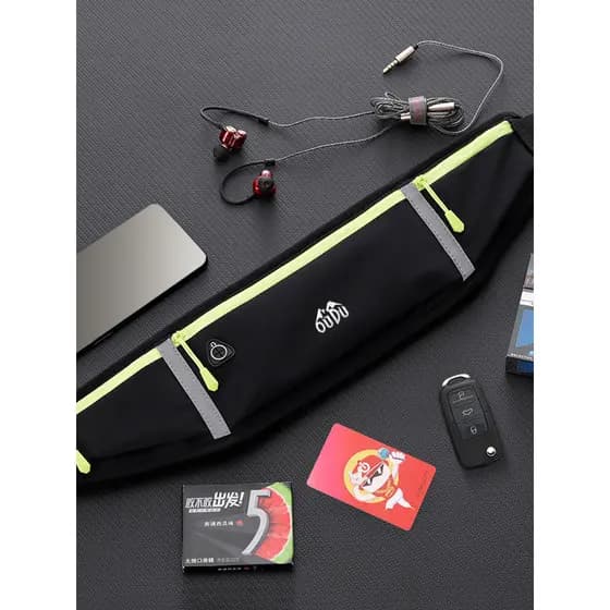 Bolsa de cintura esportiva para corrida, bolsa para celular, masculina, feminina, justa, equipamento ao ar livre, à prov