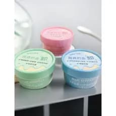 MINISO MINISO Produto Premium Centella Asiatica Lingling Algas Sorvete Removedor de Maquiagem Creme Feminino Olho Lábio