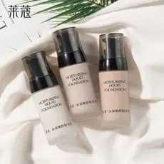 Lycome Liquid Foundation 40g Corretivo Maquiagem Natural Hidratante Não Fácil de Tirar Base de Maquiagem Maquiagem BB Cr