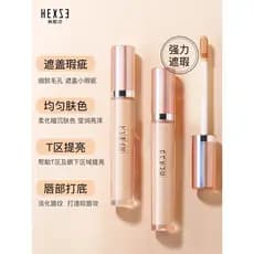 Han Xizhen corretivo creme duradouro capa manchas marcas de Acne cicatrizes rosto olheiras rasgo sulco lábio corretivo c