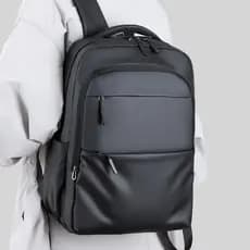 Mochila masculina mochila de negócios lazer estudante universitário computador mochila grande capacidade viagem ao ar li