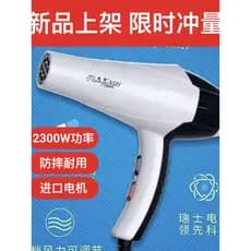 Tianyu 8521 secador de cabelo secador de cabelo 2300W Wah salão de cabeleireiro estudante doméstico dedicado secador de