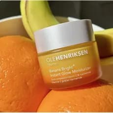 Ole Henriksen Creme Iluminador Banana Brilhante Banana Creme Hidratante Iluminador Vc Primer de Maquiagem 7ml