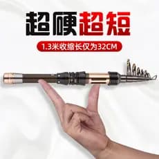 Seção Ultra curta Mini pólo do mar jogando pólo de carbono Super duro fundição longa pólo mar conjunto isca pólo conjunt