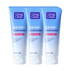 Gel de limpeza transparente para limpeza de poros, alívio de entupimento de poros, limpador facial limpo, refrescante
