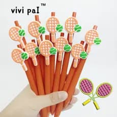 Novo estilo série de tênis remendo caneta PVC borracha macia remendo caneta esferográfica estudante assinatura presente