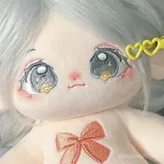 Mumbling boneca de algodão 20cm frito nu boneca vestir-se menina roupas de bebê boneca menina presente de aniversário br