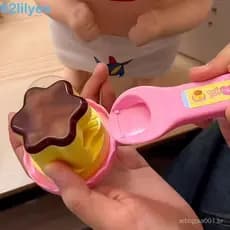 Brinquedo de Alimentação Lilis Pudding Simulação Morango Brinquedo de Casa de Bonecas Japonesa TD6N