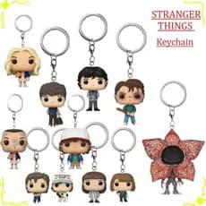 Novo Chaveiro Coisas Estranhas Dustin Onze Steve Demogorgon Robin Will Mike Para Mochila Pingente Menino Menina Presente