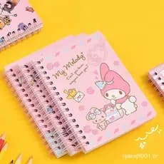 PFG Caderno HelloKitty Mymelody Dos Desenhos Animados Bonito Bloco De Notas Estudante Material Escolar Papelaria Bobina
