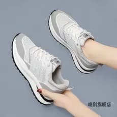 Almofada de ar tênis feminino primavera tênis de viagem sapatos femininos 2026 novo estilo tênis malha respirável primav