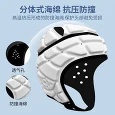 Futebol Anti-colisão boné rolo esqui ciclismo esportes macio equipamento de proteção goleiro cabeça guarda Rugby capacet