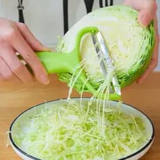 Ralador de salada vegetal ralador de repolho grande descascador roxo vegetal desfiado couve boca larga
