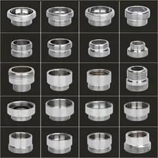 Acessórios adaptadores de torneira 16/18/20/24/26/28 fio externo interno 4 pontos de espessura a 22mm rosca fina