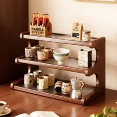 Suporte de copo de mesa copo de água xícara de chá conjunto de colocação rack cápsula copo de café organizador mesa de j