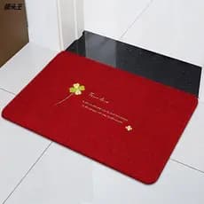 Tapete de porta de entrada de entrega de uma peça tapete de porta de entrada ao ar livre tapete doméstico cozinha banhei
