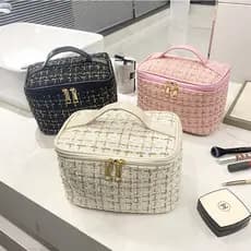 Fleur Micro Novo Estilo Influenciador Xiaoxiangfeng Bolsa Cosmética Portátil de Grande Capacidade Portátil Viagem Higien
