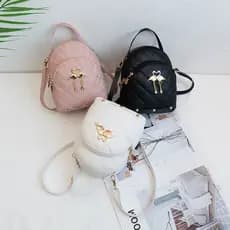 Mulheres mulheres bags2025 moda mochila versão coreana estudante pequeno saco de escola bordado mochila novo estilo