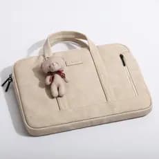Japão importado do japão Seiko bonito grande capacidade à prova de choque saco de computador feminino portátil adequado