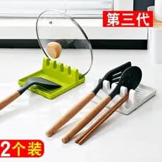 Espátula de cozinha para fritar, prateleira, pauzinhos, colher suspensa, bandeja de cozinha, fogão, caixa de armazenamen