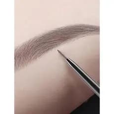 Lápis de sobrancelha à prova d'água, à prova de suor, de longa duração, Natural, sem manchas, não desbota, raiz clara, o