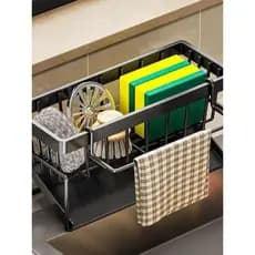 25 estilos Racks de torneira de cozinha pano armazenamento dreno Rack sem perfuração torneira do agregado familiar pia d