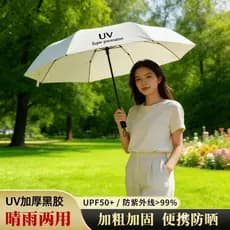 2026 novo guarda-chuva automático chuva ou chuva dupla utilização feminino reforçado protetor solar Anti-ultravioleta lu