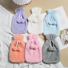 Saco de água quente tamanho grande saco de água quente de borracha doméstico quente barriga suprimentos injeção de água