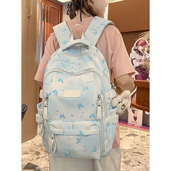 Mochila escolar para meninas do ensino médio, estudantes do ensino médio, estudantes universitários, alta aparência, 202