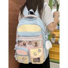 Doce mochila japonesa feminina estudantes do ensino fundamental de três a seis séries grande capacidade de alto valor mo