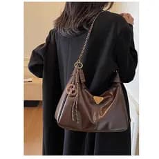 Super quente grande capacidade sacola feminina 2026 novo estilo luz luxo nicho High-End Commuter corrente mensageiro sac