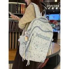 Mochila escolar para meninas do ensino médio, estudantes do ensino médio, proteção contra cume de alto valor, estudantes