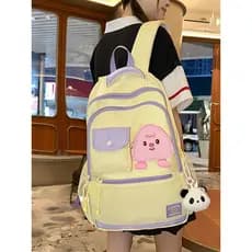 Dopamina mochila júnior meninas do ensino médio bonito estudantes do ensino fundamental 2026 novo estilo ins nicho mochi
