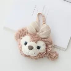 Shirley rosa pingente saco boneca de pelúcia chaveiro pingente Duffy urso boneca moeda bolsa pequena saco pingente