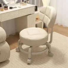 Roda Universal banco pequeno desmontagem polia expressa fezes baixas estilo creme cadeira doméstica pequena limpeza de c