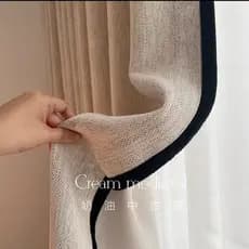 Estilo Medieval cortinas Blackout completas 2025 novo estilo Retro algodão linho textura engrossado sombra luz francesa