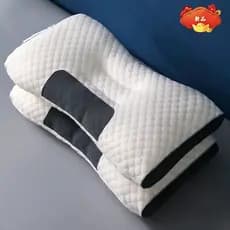Travesseiro de massagem SPA de luxo leve 3D de algodão de malha de alto peso doméstico adulto proteção Cervical único tr