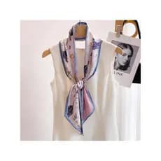 Flor de caju fita longa lenço de seda feminino primavera Retro High-End cinto nicho cintura fita calças acessórios