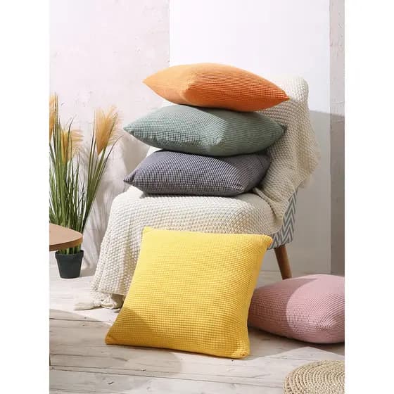 Hongyuan moda quatro estações Universal sofá almofada fronha escritório almofada simples e moderna almofada de cabeceira